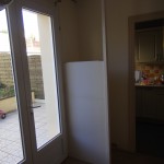 Montage des carreaux de platre